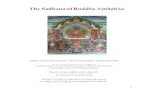 The Sadhana of Buddha Amitabha .bowing with as many bodies as atoms in the myriad felds of awakening,