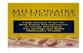 Millionaire Tax Strategies For Real Estate   Tax Strategies for Real Estate Investors _____ Albert Aiello, CPA, MS Taxation, RE Investor Real estate is one of