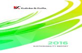 SUSTAINABILITY REPORT - KNS .2016 Sustainability Report ... Business Continuity Management (BCM)