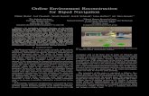 Online Environment Reconstruction for Biped .Online Environment Reconstruction for Biped Navigation