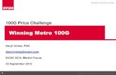Winning Metro 100G - ECOC .The 100G LR4 client is an ... Examples of winning strategies What about