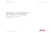 People Analytics A Point of View - .odds with Abraham Lincoln and business guru Peter Drucker,