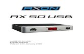 AXON AX 50 USB v2.0 (English) - Florida Music Co .Thank you for choosing a TerraTec AXON Technologies