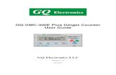 GQ GMC-300E Plus Geiger Counter User .GQ GMC-300E Plus Geiger Counter User Guide GQ Electronics LLC