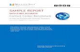 SAMPLE REPORT - Amazon Web Services .2017-06-08  SAMPLE Insourced Contact Center Benchmark (sample