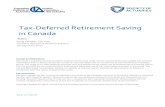 Tax-Deferred Retirement Saving - Member | SOA .Tax-Deferred Retirement Saving in Canada ... income