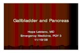 Gallbladder and Pancreas - USF Health | Education ... Cholecystitis zSame manifestations as cholelithiasis,