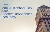 Value Added Tax and Communications In .Value Added Tax and Communications Industry ... â€” Services