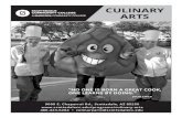 CULINARY ARTS - The Culinary Arts Department provides numerous opportunities for student involvement