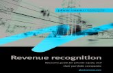 Revenue recognition - go. Revenue recognition 1 Contents Are you ready for principles-based 1 revenue