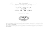 HANDBOOK FOR EMPLOYERS - Tennessee State ... of Tennessee Department of Labor and Workforce Development