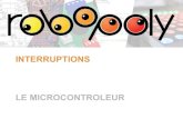 LE MICROCONTROLEUR INTERRUPTIONS - Robopoly | .Interruptions, types Timer ... Hard disk RAM. Mon