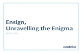 Ensign, Unravelling the Enigma - Devex .Ensign, Unravelling the Enigma Ensign. 3 ... â€¢Low recovery
