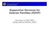 Supportive Services for Veteran Families (SSVF) Services for Veteran...Supportive Services for Veteran