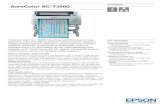 SureColor SC-T3200 - bmk.lt .SureColor SC-T3200 DATASHEET ... Epson's PrecisionCore TFP printheads