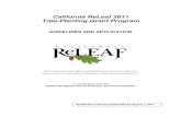California ReLeaf 2011 Tree-Planting Grant Pro .Tree Planting Standards and Specifications 4