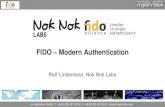 FIDO Modern Authentication - Crypto .FIDO â€“Modern Authentication 4 Password Problem Hacked from