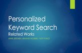 Personalized Keyword Search Related   Personalized