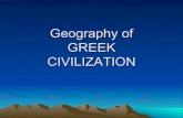 Geography of GREEK CIVILIZATION - Salem State hbenne/pdfs/   Civilization on Crete,