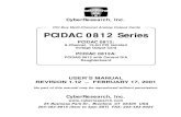 PCI Bus Multi-Channel Analog Output Cards PCIDAC 0812 .2012-09-28  l Data Transfer: Programmed
