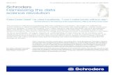 March 2017 For professional investors and advisors only ... 3 Schroders Harnessing the data science