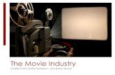 The Movie Industry - Cornell University .Why the Movie Industry? ... Movie Ticket Prices vs. Number