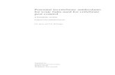 Potential invertebrate antifeedants for toxic baits used ... A literature review E.B. Spurr1 and