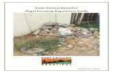 Keep Arizona Beautiful Illegal Dumping Regulations is illegal dumping? Illegal dumping may go by many