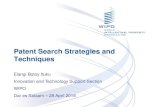 Patent Search Strategies and Techniques - .Patent Search Strategies and Techniques . ... document