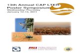 13th Annual CAP LTER Poster Symposium .13th Annual CAP LTER Poster Symposium Wednesday-Thursday January