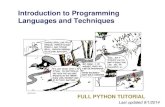 Introduction to Python - seas.upenn.edu cis391/Lectures/python-   2 Developed by Guido van Rossum