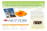 the Hutton Communicator - hol4g. THE HUTTON COMMUNICATOR 2 ... Meet Jim Maclean National Accounts