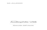 Audiophile USB - .digitale,trasferimenti audio analogici e digitali,missaggio,monitoraggio e per