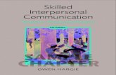 Skilled Interpersonal Communication: Research, Theory and ...tandfbis.s3. Skilled interpersonal