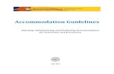 Accommodation Guidelines - AZ .Accommodation Guidelines Selecting, Administering, and Evaluating