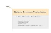 Obstacle Detection Technologies - US Department of ... Obstacle Detection System Using Ground Penetrating