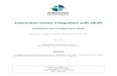 Interaction Center Integration with HEAT - .Interactive Intelligence, Inc. 7601 Interactive Way Indianapolis,