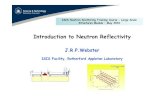 Introduction to Neutron Reflectivity - ISIS neutron source .Introduction to Neutron Reflectivity