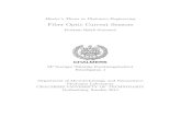 Fiber Optic Current Sensors - Chalmers Publication .Fiber optic current sensors utilize the Faraday