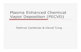 Plasma Enhanced Chemical Vapor Deposition .Plasma Enhanced Chemical Vapor Deposition ... Konuma,