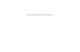 International Taxation - Carolina Academic .International Taxation ... Taxation of Domestic and Foreign