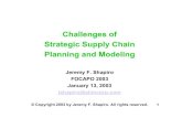 Challenges of Strategic Supply Chain Planning and .Can supply chain and demand management decisions