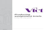 Producing assignment briefs - VTCT .Producing assignment briefs ... the learner is undertaking.