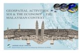 GEOSPATIAL ACTIVITIES, SDI & THE ECONOMY â€“ .SDI & THE ECONOMY â€“ THE MALAYSIAN CONTEXT. ... Radio