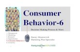 Consumer Behavior DA-6 - Marketing Plan .Consumer Behavior 5. Consumer Behavior4Methodology ... and