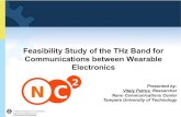 Feasibility Study of the THz Band for Communications ... Department of Electronics and Communications