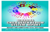 ALABAMA CHILD DEATH REVIEW SYSTEM REPORT .ALABAMA CHILD DEATH REVIEW SYSTEM REPORT ... Sheriff Bobby