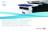 Xerox Phaser 3635MFP Multifunction Printer 3635 Series Printer Data...  Multifunction Printer Multifunction