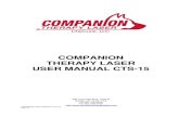 LBL000036A USER MANUAL CTS-15 - Kruuse .LBL000036A USER MANUAL CTS-15 DCN: O ... Laser Safety Labels