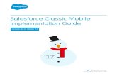 Salesforce Classic Mobile Implementation Guide .Salesforce Classic Mobile Implementation Tips and